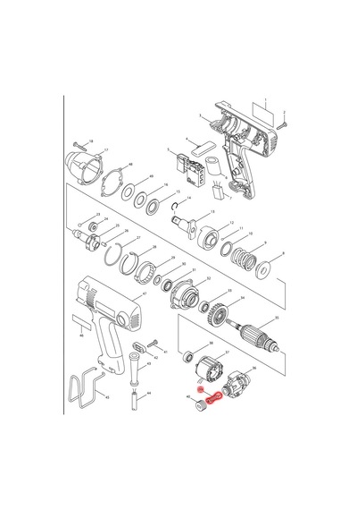 Makita 6953 Kömür Fırça CB-411 Ürün Kodu 195010-1