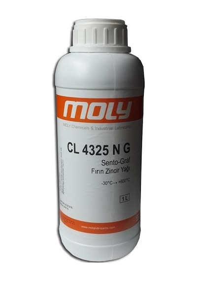 Moly Cl 4325 Ng Yüksek Sıcaklığa Dayanıklı Fırın Zincir Yağı 1 L