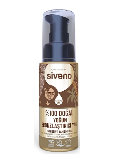 %100 Doğal Bronzlaştırıcı Yağ Organik Avokado Yağı Nemlendirici Yoğun Bronzlaştırıcı 50 Ml