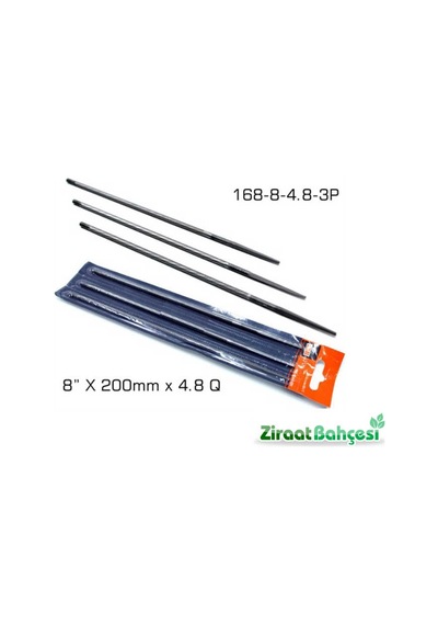 Bahco Motorlu Testere Eğesi 8"200Mmx4.8Q