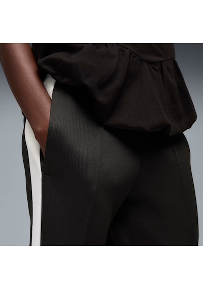 Puma T7 Kadın Geniş Paçalı Eşofman Altı 636884 01 Siyah