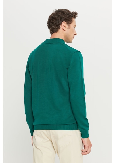 AC&Co / Altınyıldız Classics Erkek Koyu Yeşil Standart Fit Normal Kesim Yarım Balıkçı Yaka Triko 4A4923100005KYLS Koyu Yeşil AC&Co / Altınyıldız Classics Erkek Koyu Yeşil Standart Fit Normal Kesim Yarım Balıkçı Yaka Triko 4A4923100005KYLS Koyu Yeşil