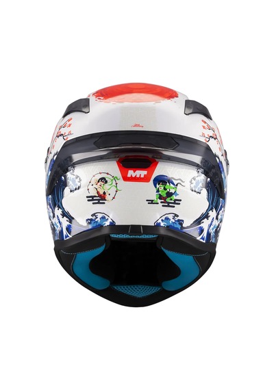 Mt Helmets Targo S Yamanakaa5 Kapalı Kask Çok Renkli