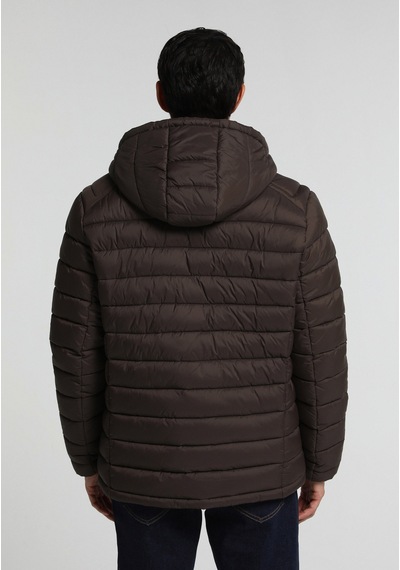 Colin's Colins Slim Fit Kapüşonlu Fermuarlı Astarlı Erkek Kahverengi Mont Cl1082935 Q1.v1 Brw