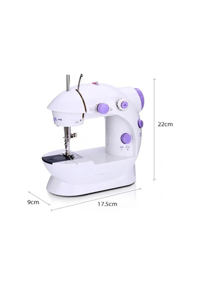 Mini Ev Dikiş Makinesi Pedallı Sewing Machine Çok Renkli