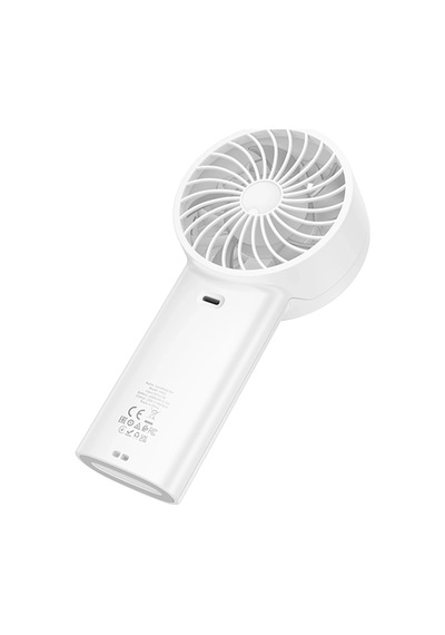 Hoco. Hx62 Endless Dijital Göstergeli El Tipi Ve Masaüstü Soğutucu Fan - Beyaz