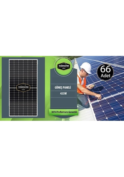On Grid 30 Kw Kva Trifaze Solar Güneş Paneli Paket Sistemi
