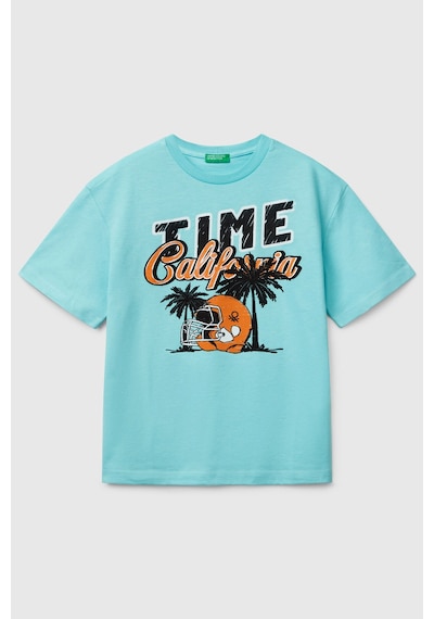 United Colors Of Benetton Erkek Çocuk T Shirt 3ı1xc10o4 Turkuaz Turkuaz