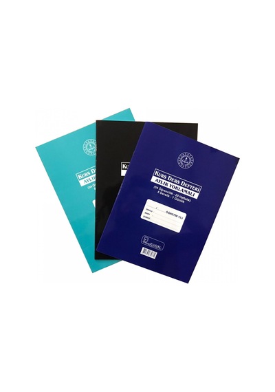 Kocaoluk Aylık Yoklamalı Kurs Ders Defteri(54 Öğrencilik-20 Hafta