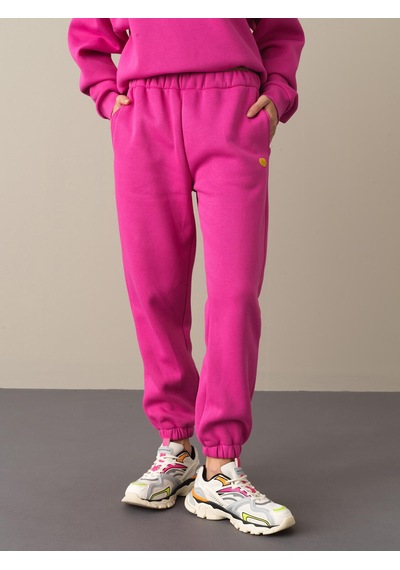 Xint Fuşya Regular Fit Pamuklu Sweat Pantolon 470370