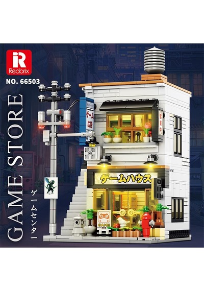 Reobrix 66503 Oyun Mağazası Yaratıcı Yapı Blok Seti Building Blocks Arcade Game Store - 984 Parça Reobrix 66503 Oyun Mağazası Yaratıcı Yapı Blok Seti Building Blocks Arcade Game Store - 984 Parça