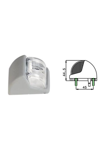 GABARİ LAMBASI ŞEFFAF LENS ISUZU E9