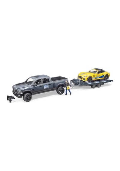 Bruder Ram 2500 Pıckup ve Roadster Yarış Arabası Br02504
