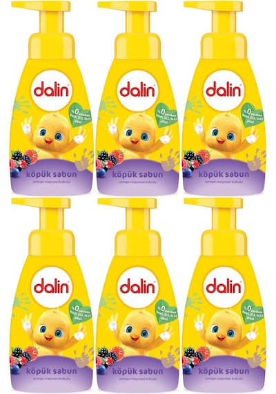 Dalin Orman Meyvesi Kokulu Köpük Sabun 200 ML x 6