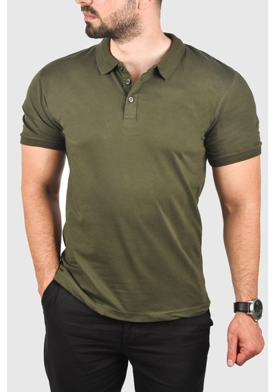 Rizzup Haki Büyük Beden Polo Yaka Tişört Nefes Alan Pamuklu Kumaş Battal Beden Erkek Tişört 2504349 Rizzup Haki Büyük Beden Polo Yaka Tişört Nefes Alan Pamuklu Kumaş Battal Beden Erkek Tişört 2504349
