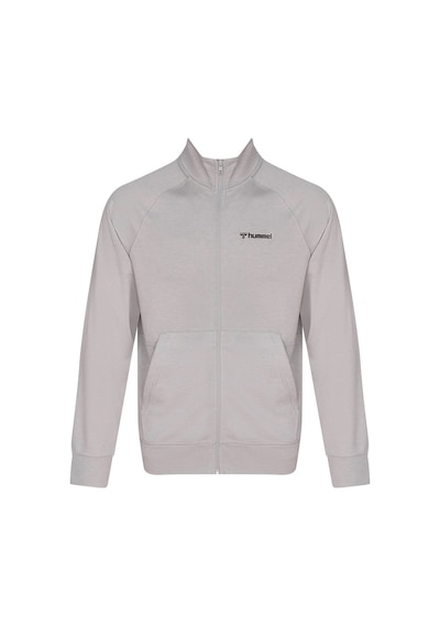 Hummel Levon Zıp Jacket Erkek Fermuarlı Hırka 921678 Gri