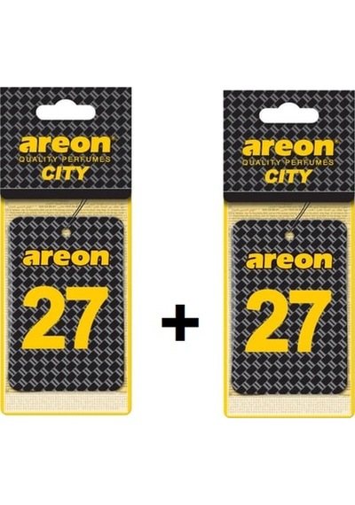 Areon 27 Vanilla Black Oto Araç Kokusu 2li