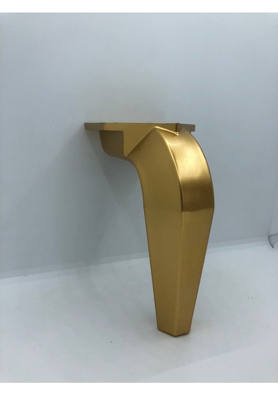 Karakoçaksesuar Plastik 15 CM Gold  Koltuk Baza Mobilya Ayağı 4 Adet
