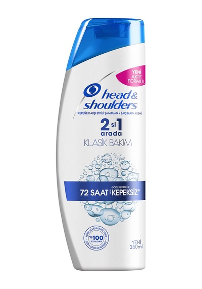 Head & Shoulders 2 in 1 72 Saat Kepeksiz Klasik Bakım Şampuanı 350 ML