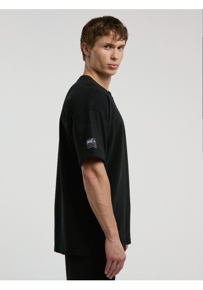 Everlast Ever Essentials Oversize Siyah Erkek Tişört Siyah