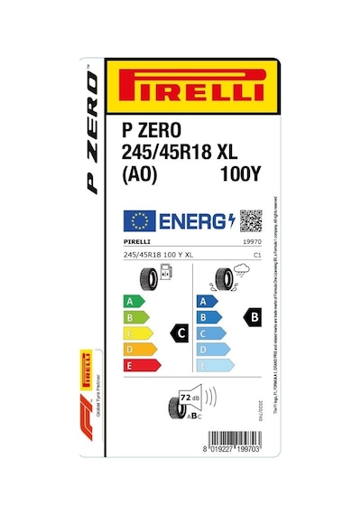 Pirelli 245/45R18 100Y XL Pzero Yaz Lastiği 2024
