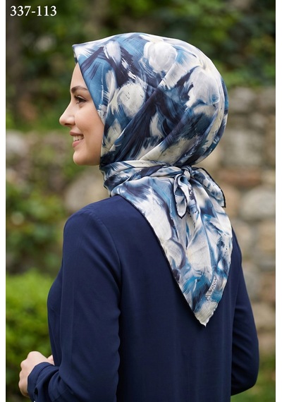 Moonscarfs Moonscarf Soft Pamuk Eşarp 337-113 Çok Renkli