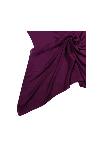 Mim Eşarp Mısırlı Eşarpları Aerobin Jazz Caz Eşarp 110x110 Cm Vişne Çürüğü