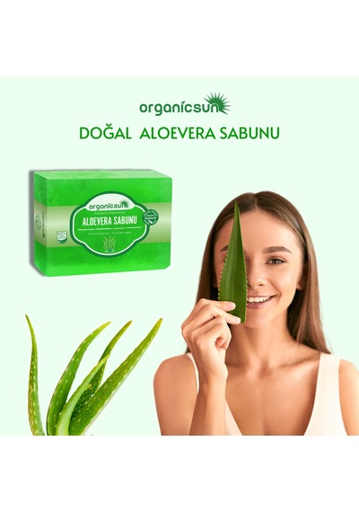 Organicsun Doğal Aloe Vera Sabunu 2 x 140 G