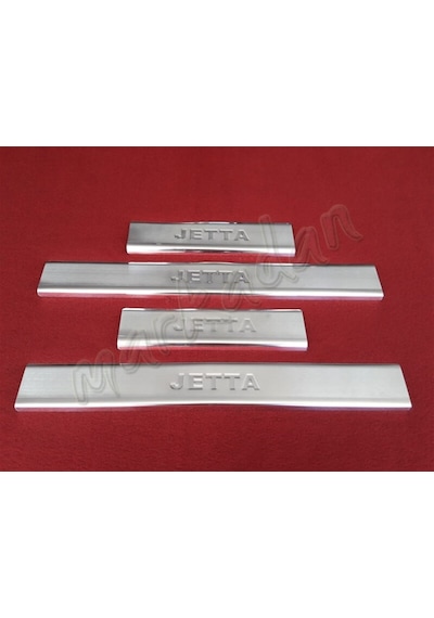 Db Chrome Vw Jetta Krom Kapı Eşiği 2011 Sonrası 4 Parça P.Çelik