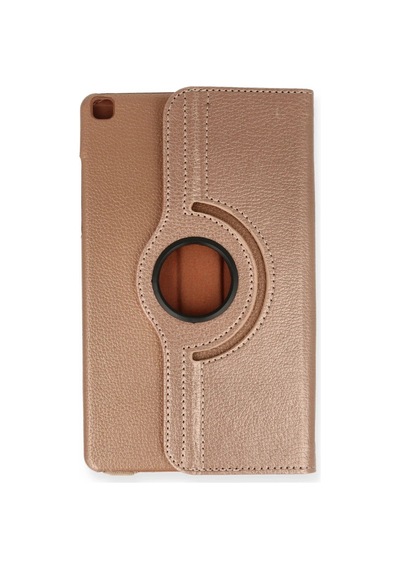 Bşk Virgo Samsung Galaxy T290 Tab A 8 Kılıf 360 Tablet Deri Kılıf - Rose Gold Bsk2026