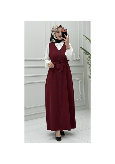 Markadeneme56 Pınar Jile Bordo Çok Renkli