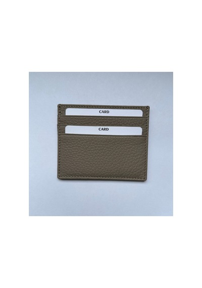 Shop Hakiki Deri Unisex Kartlık, Çift Taraflı, Orta Bölmeli, Küçük Boy Vizon 1 - 931991641 Vizon 1