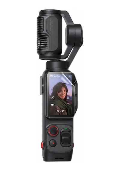 Insta360 Luna Ultra Uyumlu 3 Adet Şeffaf Ekran Koruyucu Nano Jelatin