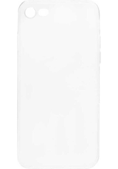 Apple Uyumlu iPhone 8 Kılıf Zore Süper Silikon Kapak Renksiz