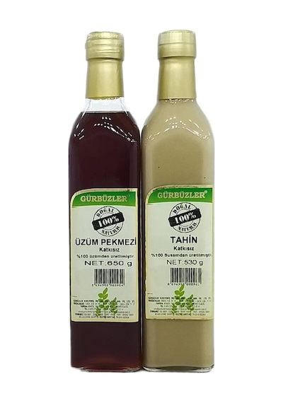 Gürbüzler Üzüm Pekmezi 650 G + Tahin 530 G