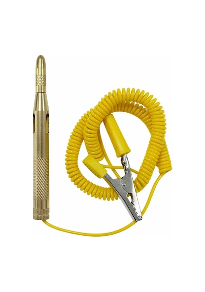 Spiralli Oto Sigorta Kontrol Kalemi Işıklı Araç Sigorta Kalemi Oto Elektrik Kontrol Kalemi 6volt - 12volt - 24volt Uyumlu