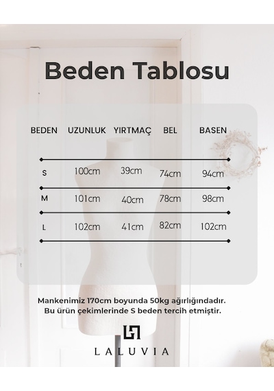 Laluvia Haki Yırtmaçlı Maxi Deri Etek - 0029