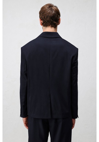 Antioch Relaxed Fit Erkek Blazer Ceket Açık Lacivert
