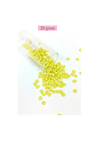 Dökme Cam Kum Boncuk Büyük Boy 6/0 4 Mm - 4 Renk - Toplam 80 Gram - Bnc411 Diğer