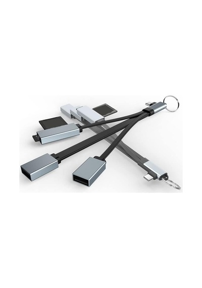 Apera An-81 Typec C Çevirici Usb 2.0 Usb 3.0 Sd Kart Ve Micro Sd Kart Okuyucu Hub Otg Adaptör