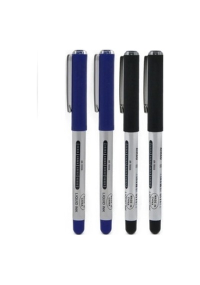 Ekonomik Kaliteli Mavi Ve Siyah 0.5mm Pilot Kalem 4 Adet R.k Mavi