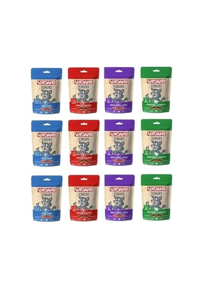 Kedi Ödülü 60 Gr X 12 Adet Dört Çeşit Lezzetli Karışım