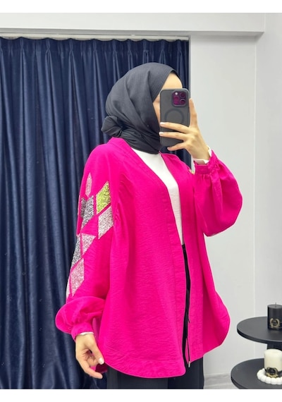 Kmn001 Nakış İşlemeli Kimono 001
