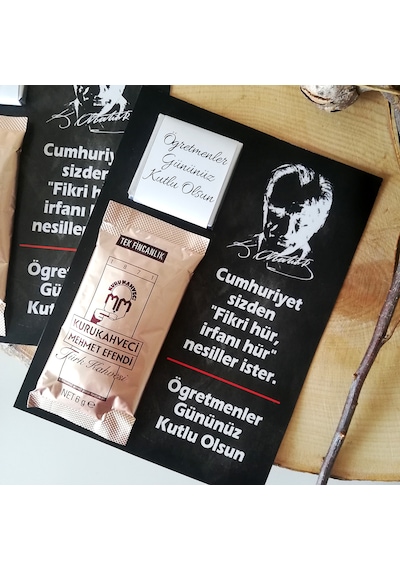Öğretmenler Günü Hediyesi Kahve Çikolata 15 Adet