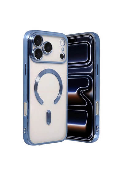 Apple İphone 17 Pro Max Kross Magneticsafe Kapak - Sierra Blue