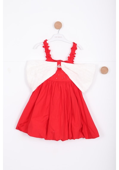 Xo Kids Kız Çocuk Elbise 2-5 Yaş 5884 Kırmızı