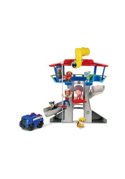 Paw Patrol Sesli Ve Işıklı Gözetleme Kulesi Oyun Seti İle Chase Göreve Hazır