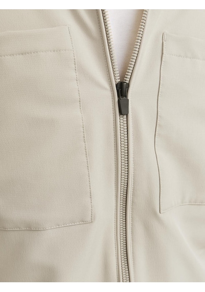 Jack & Jones Erkek Gömlek Yaka Ceket - Perfect - 12270677 Moonbeam Çok Renkli
