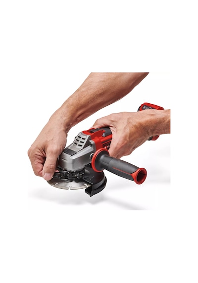 Einhell Professional Akülü Avuç Taşlama Makinesi TP-AG 18/125 CE Set-Solo, PXC, Kömürsüz, 2 adet kesme diski, akü hariç