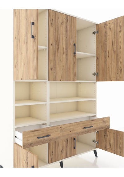 Hyperion Dolap 8 Raflı 2 Çekmeceli 6 Kapaklı 132x44x195 Aytaşı-çam/çam Atlas Çam/atlas Çam Hyperion Dolap 8 Raflı 2 Çekmeceli 6 Kapaklı 132x44x195 Aytaşı-çam/çam Atlas Çam/atlas Çam